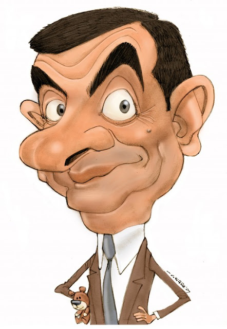 1001Archives: Mr. Bean Caricatures