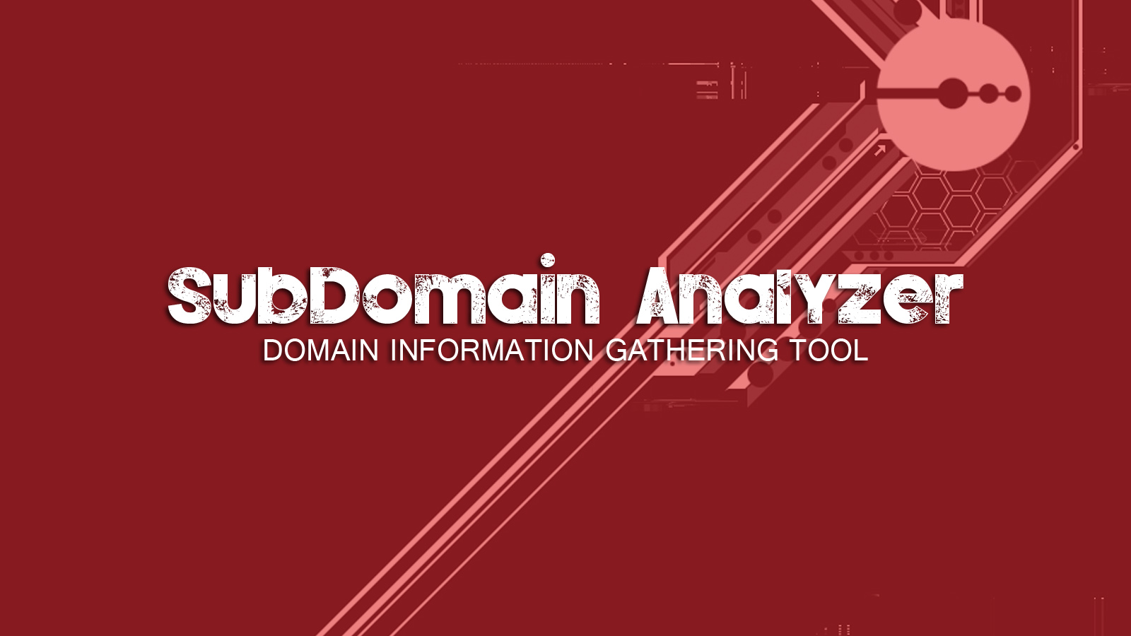 SubDomain Analyzer - Domain Information Gathering Tool