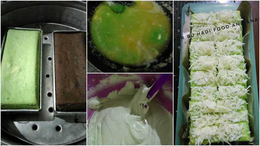 Resep Brownies Kukus Pandan Keju Bahannya Dikit, Tapi Hasilnya Ngembang Empuk dan Cantik Brownies ini di buat untuk oleh-oleh untuk mudik malam selasa kemarin Resep Brownies Kukus Pandan Keju Bahannya Dikit, Tapi Hasilnya Ngembang Empuk dan Cantik