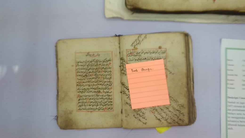 Kitab Kuno Aceh Juga di Pamerkan di PKA, Ini Isinya