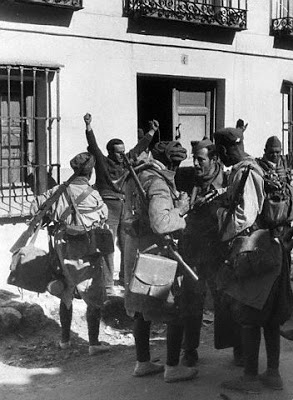 Las manadas fascistas. Lo que ocurría en los pueblos cuando entraban los fascistas acompañados de las fuerzas mercenarias marroquíes