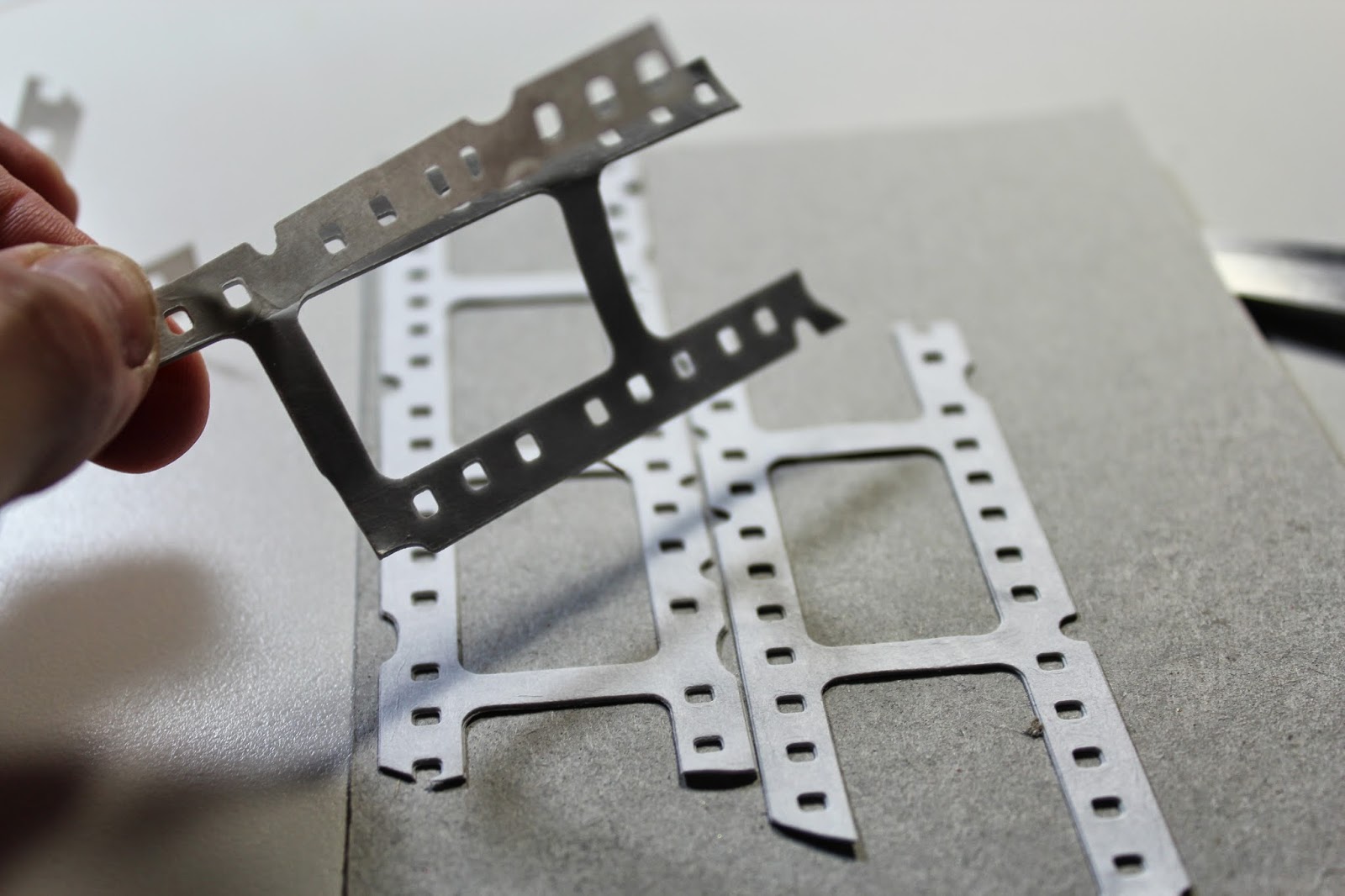 Club Scrap Creates Homemade Embossing Plate