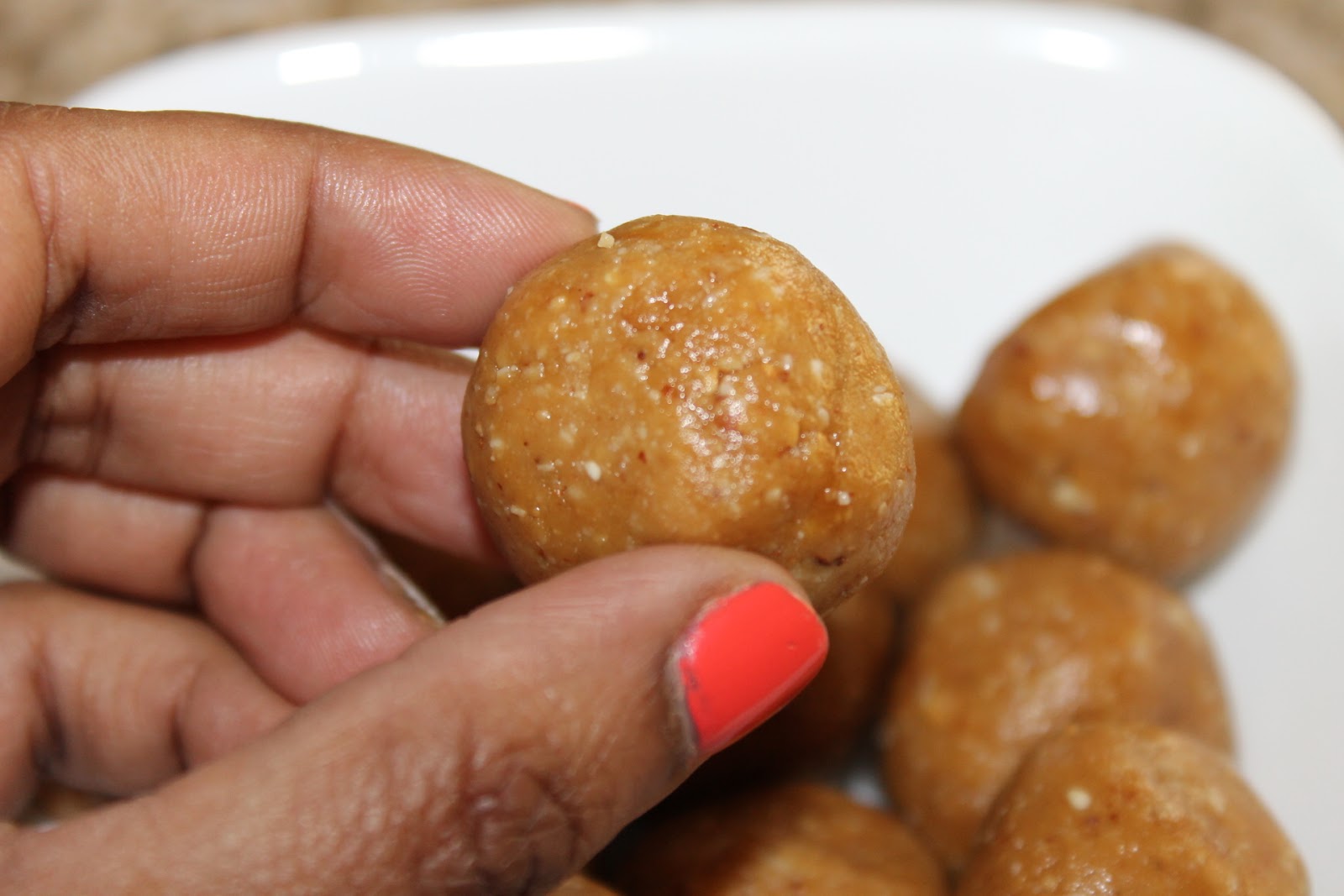 VineelaSiva Peanut Jaggery Laddoo