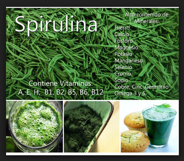 La espirulina «el superalimento». Qué es y para qué sirve? Natura
