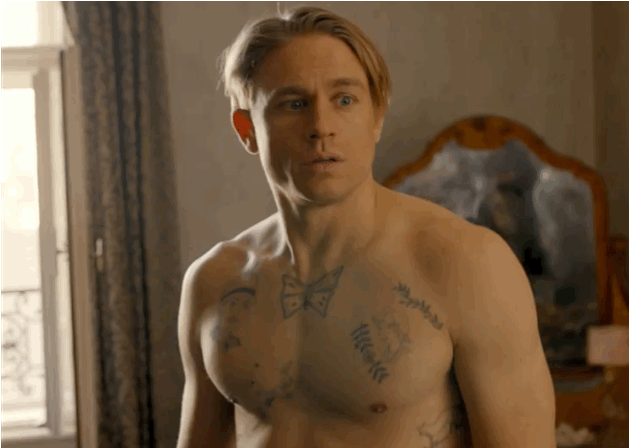 my new plaid pants: Charlie Hunnam Goes To Prison
