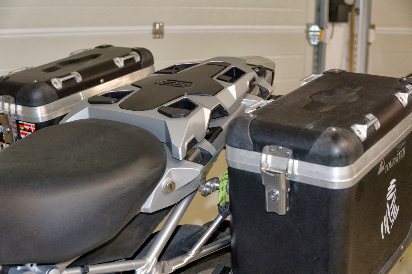 B-Stock- Porte-bagages supplémentaires adaptés aux valises BMW Vario - avec  rayures