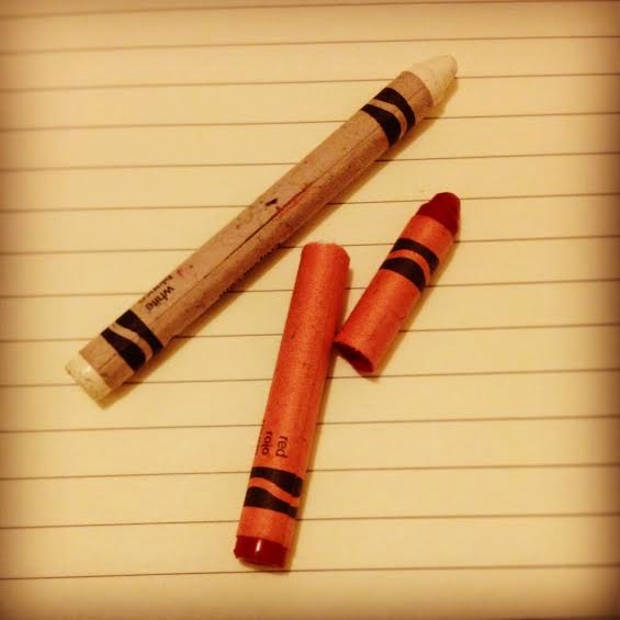 Stacy L The White Crayon Analogy