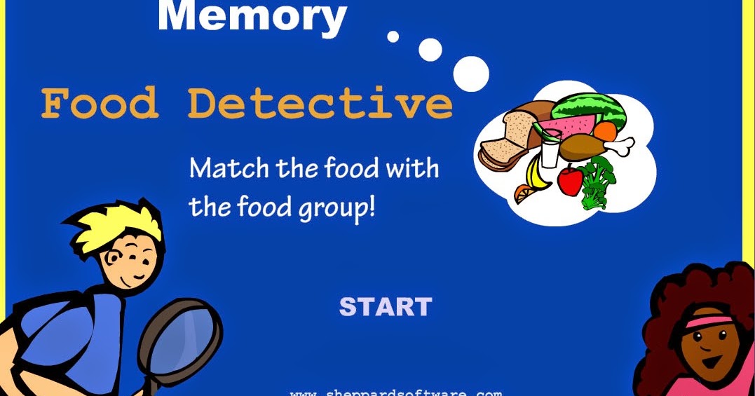 blog de primaria MEMORY FOOD DETECTIVE