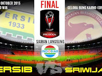 Harga Tiket Final Piala Presiden 2015 Tempat Jakarta