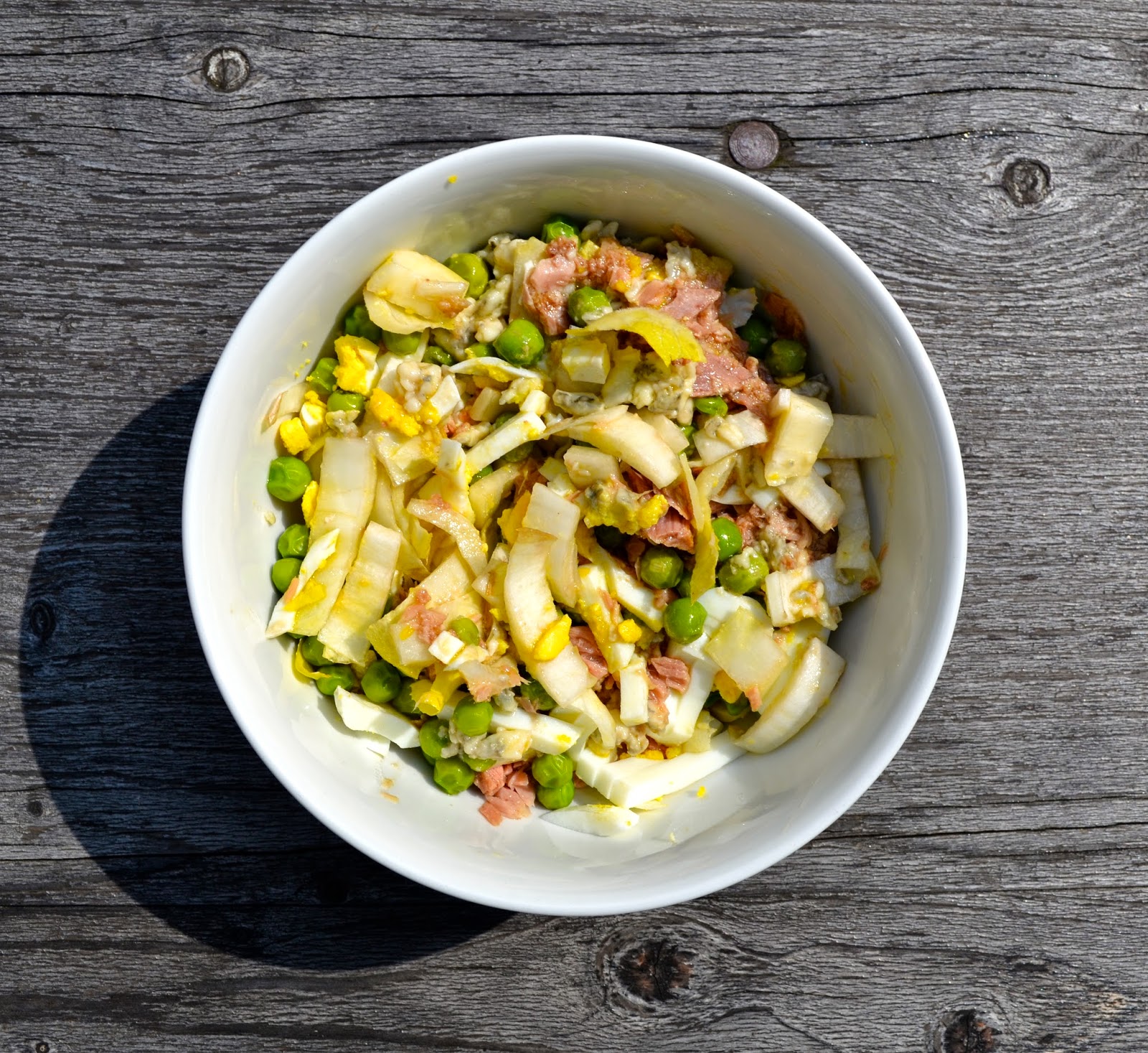 clubzimmer: Chicoreesalat mit Thunfisch