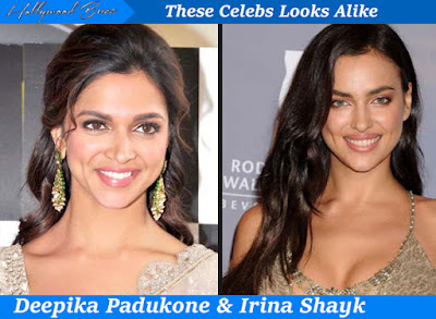 Irina Shayk & Deepika Padukone These Hollywood & Bollywood Celebs look alike, Hollywood Buzz
