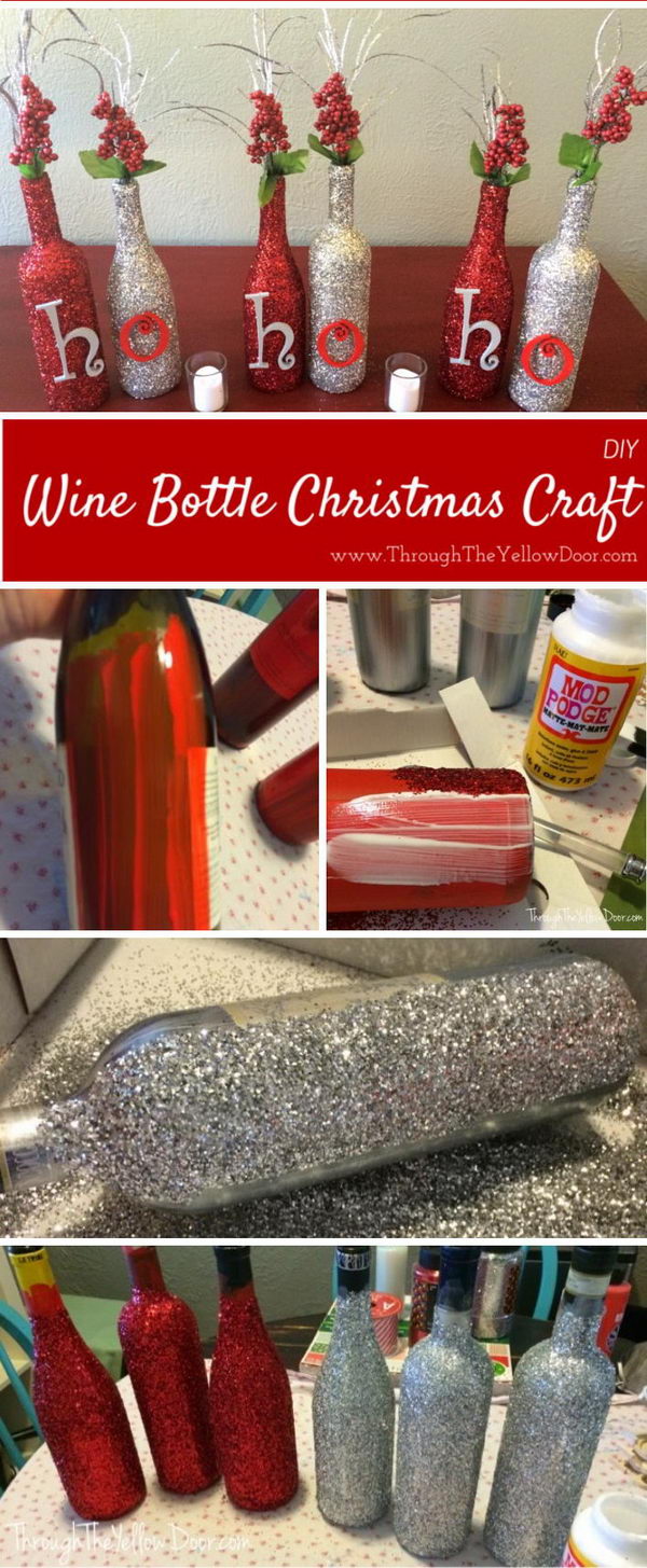 20 Awesome Glitter DIYs for Holiday Decoration - Crazzy Craft 20 Awesome Glitter DIYs for Holiday Decoration - Crazzy Craft