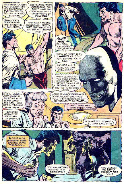 Strange Adventures v1 #211 dc 1960s silver age comic book page art by Neal Adams Strange Adventures v1 #211 dc 1960s silver age comic book page art by Neal Adams