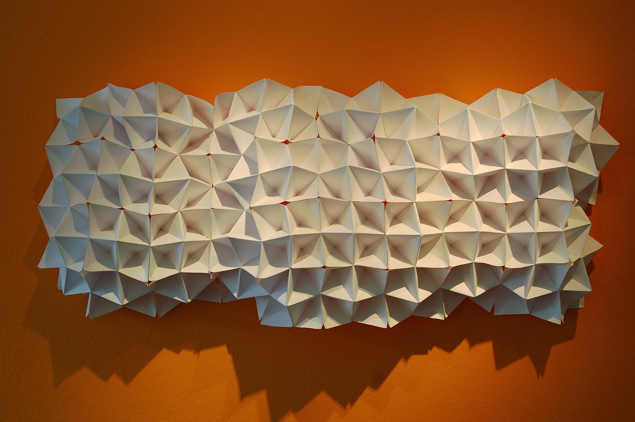 Steven Reichert Art WallMounted Paper Sculptures