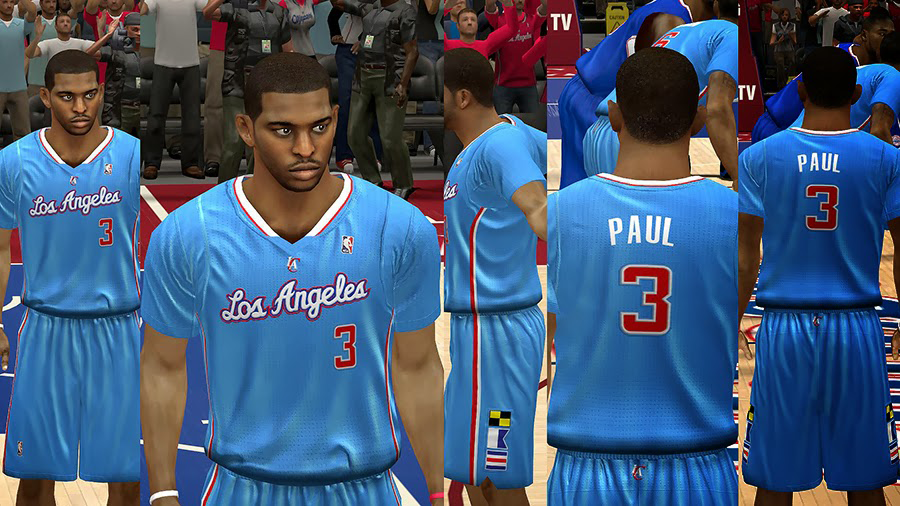 los angeles clippers jersey design