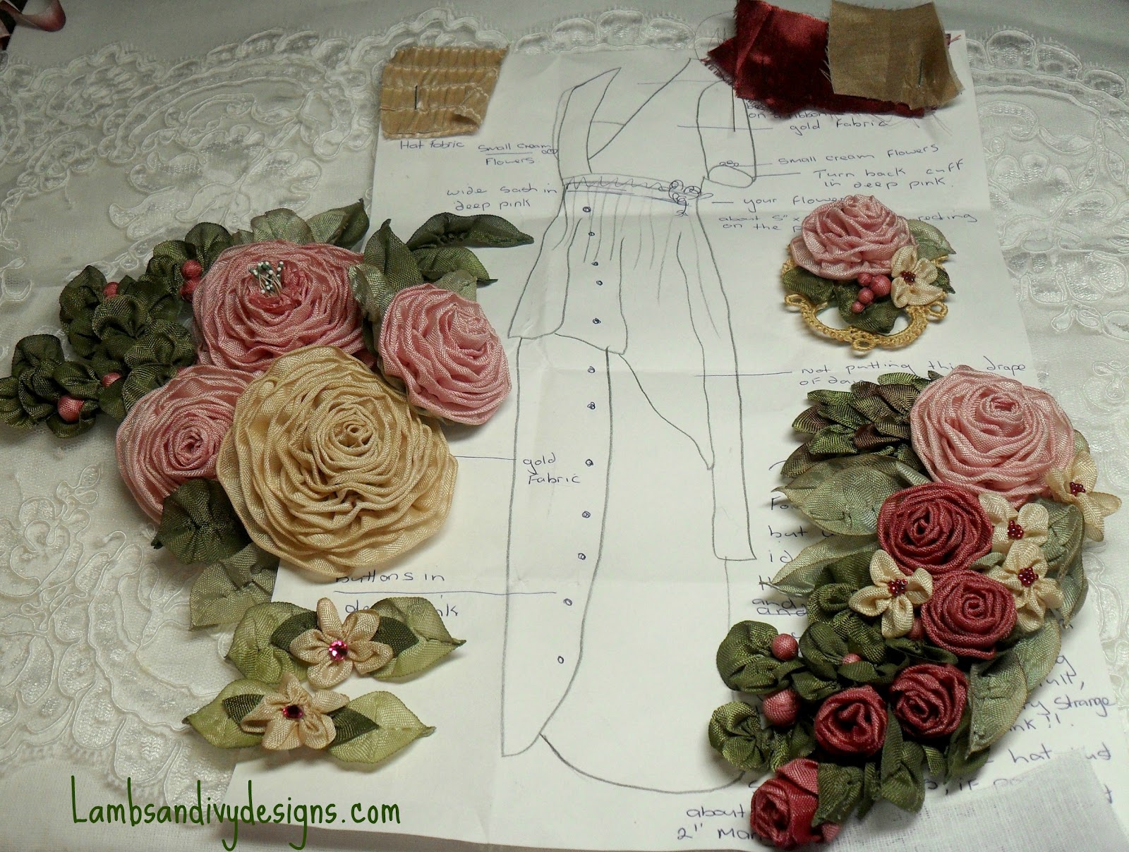 Lambs and Ivy Designs Edwardian Dress Project