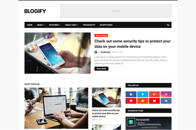 Blogify - Responsive Blogger Template Blogify - Responsive Blogger Template