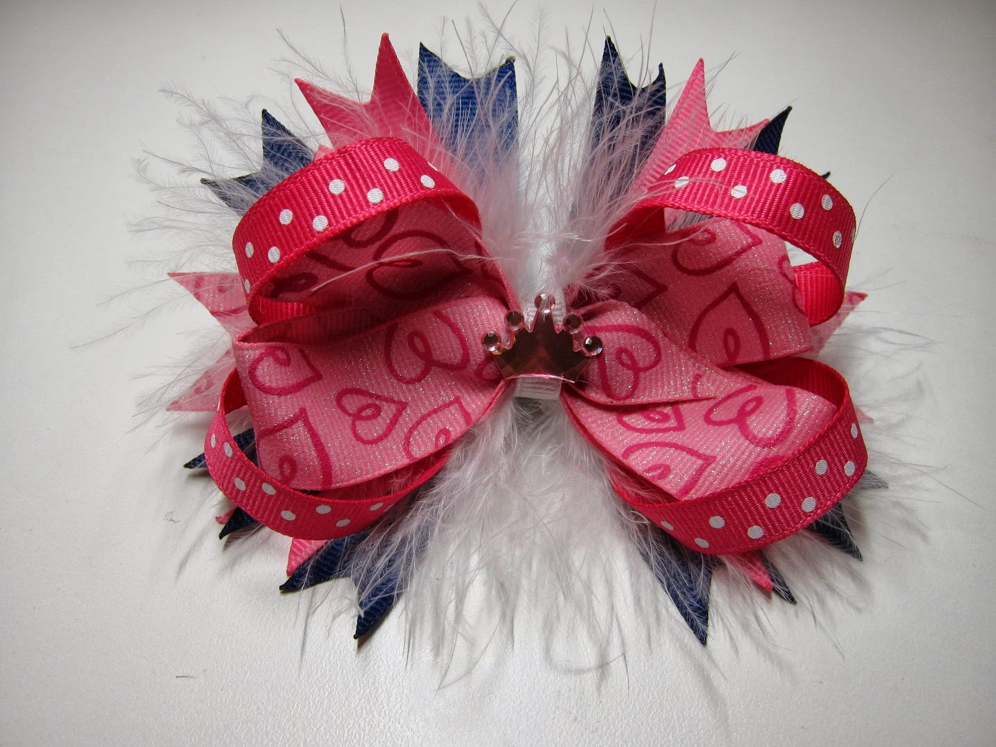 bowtique glam, bow, homemade bow, karrie, etsy
