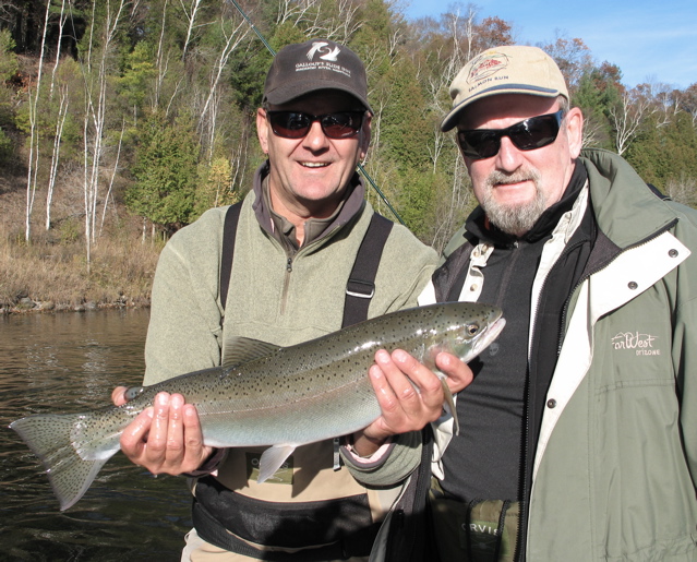 Jay Allen FlyFishing guide trip and fishing w/ friend