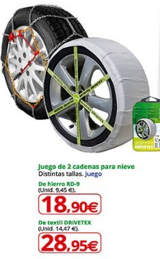 cadenas nieve carrefour neum 225 ticos carrefour cadenas nieve carrefour neum 225 ticos carrefour