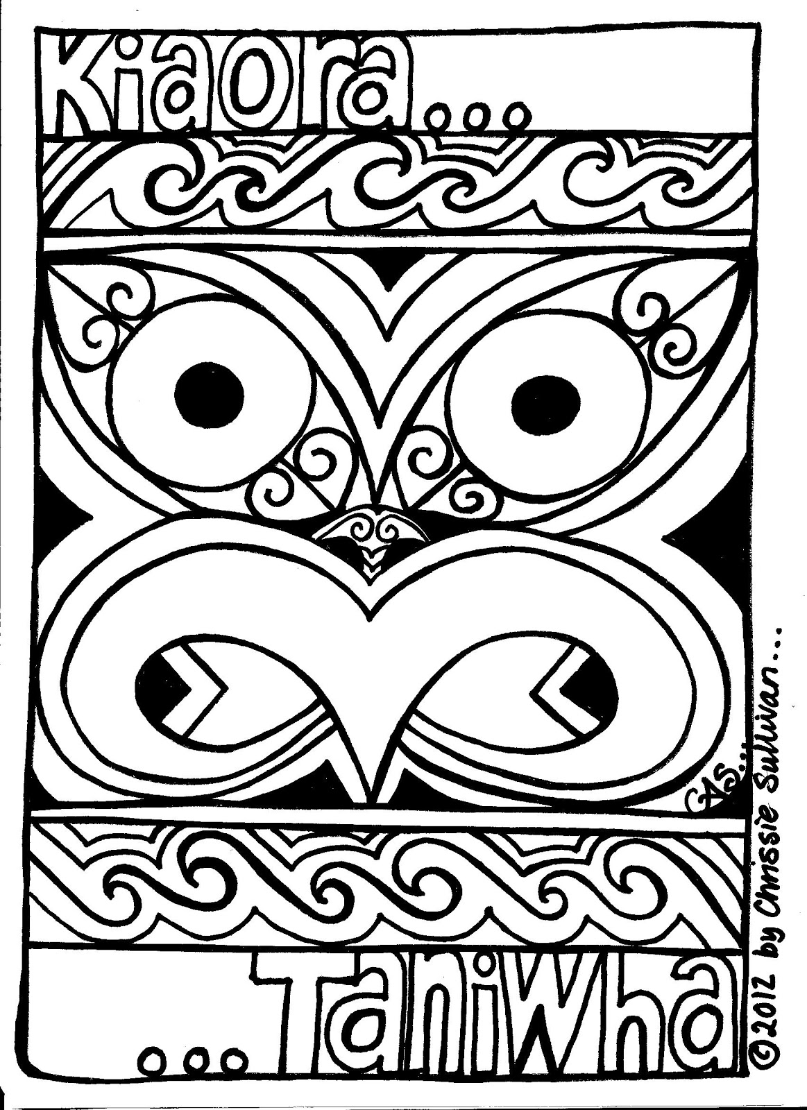 maouri coloring pages - photo #25