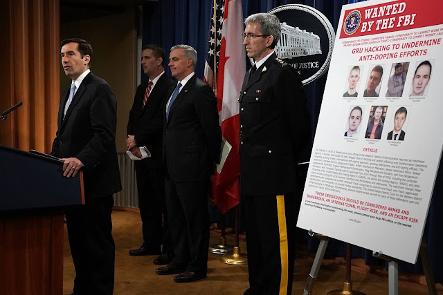 Estados Unidos acusa a siete espías rusos de ciberataques