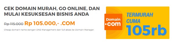 harga domain di niagahoster