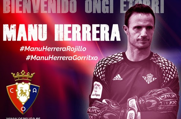 Oficial: El Osasuna firma a Manu Herrera