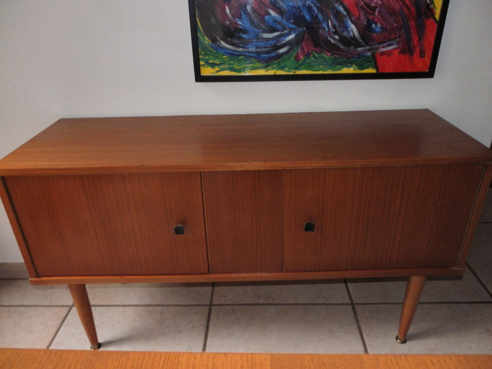 Lucie la chineuse Meuble bas style scandinave année 60