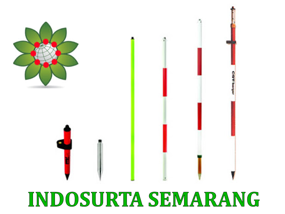Jual Pole Stick / Jalon Survey di Semarang