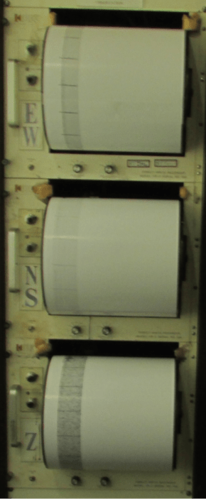 Earthquake Seismograph Analog as Earthquake Instrumentation Earthquake Seismograph Analog as Earthquake Instrumentation