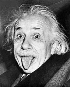The History of Flat Earth Einstein_tongue