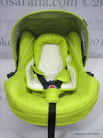 2 CocoLatte 2 in One Baby Car Seat and Baby Carrier