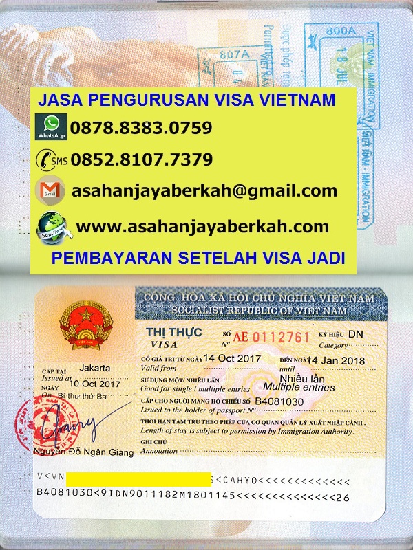 Паспорт вьетнам требования