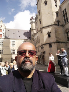 Selfie at Kronborg castle in Denmark