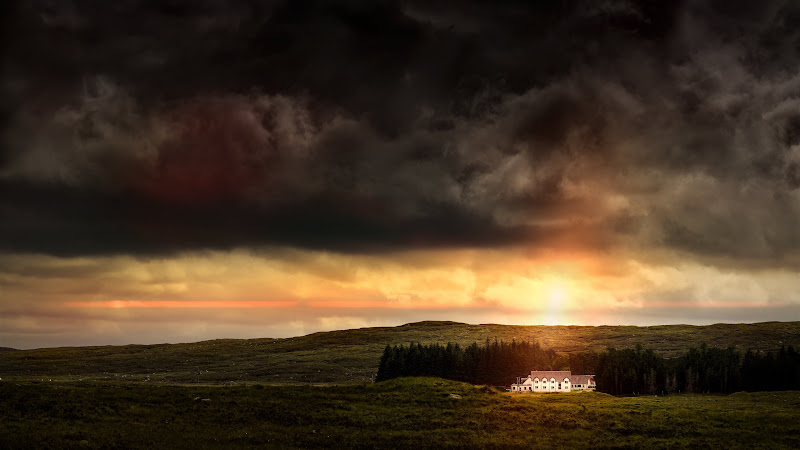 Hot Landscape from Glencoe, United Kingdom