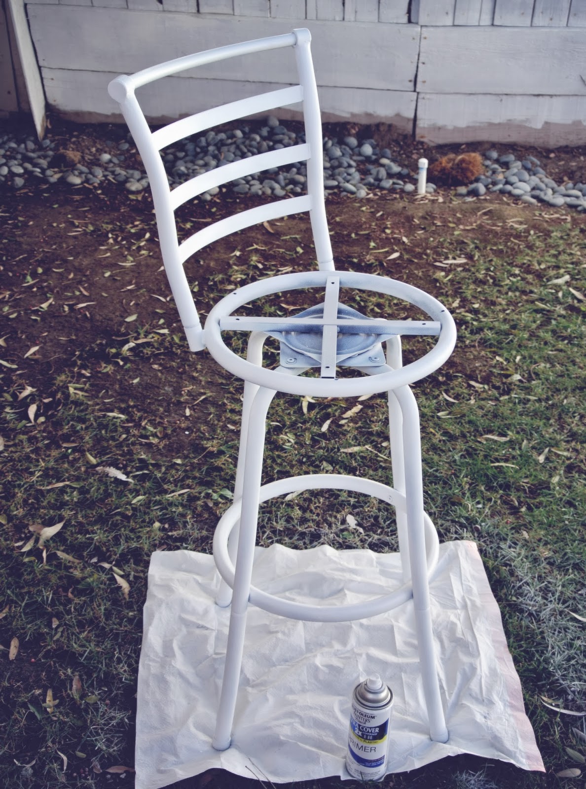 The Freebird DIY Bar Stool Makeover