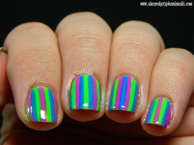Stripe Nail Art