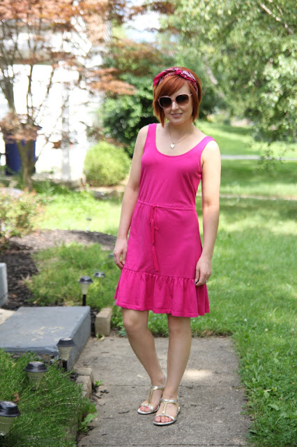 Thrift and Shout: Cute Outfit of the Day: Pink on Pink