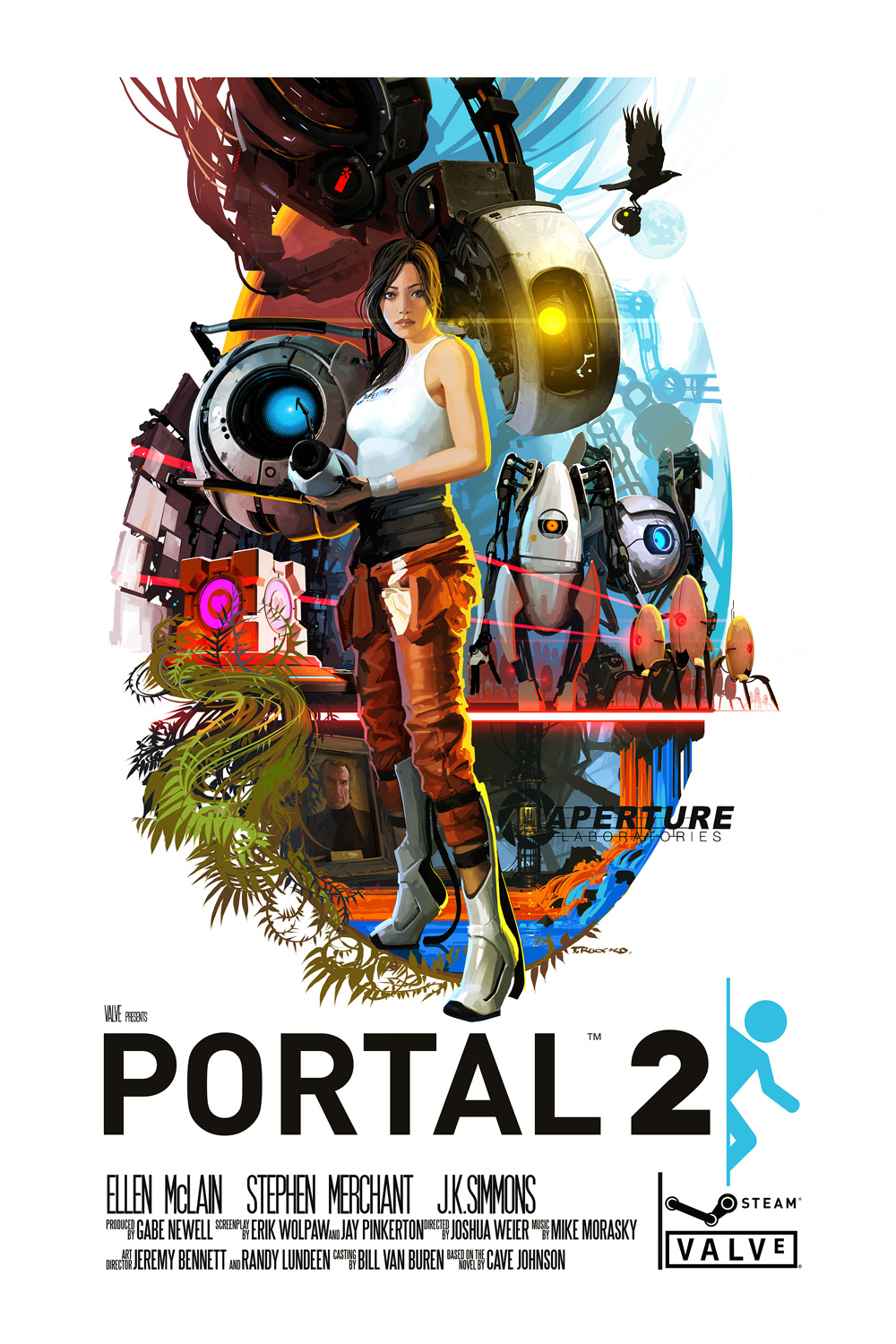 portal 2 affiche