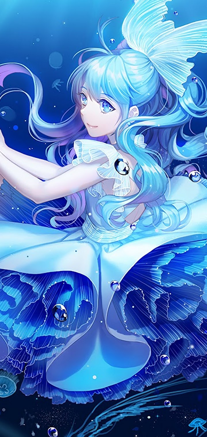 Anime Girl Underwater 4k Wallpaper 115 Anime Girl Underwater 4k Wallpaper 115