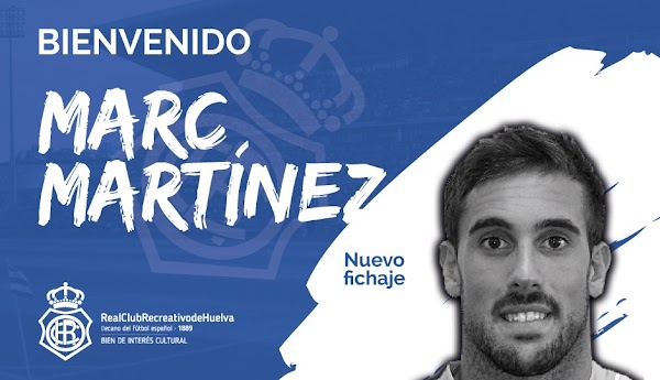 Oficial: El Recreativo de Huelva firma a Marc Martínez