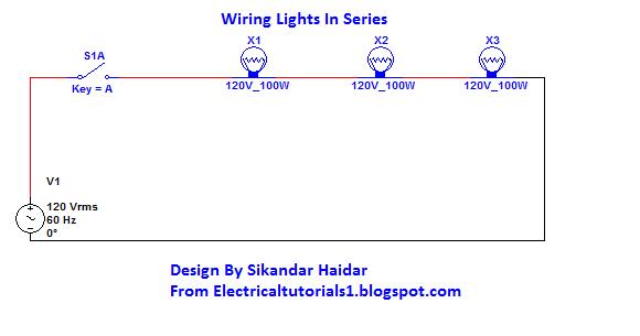 Wiring Lights In Series Diagram