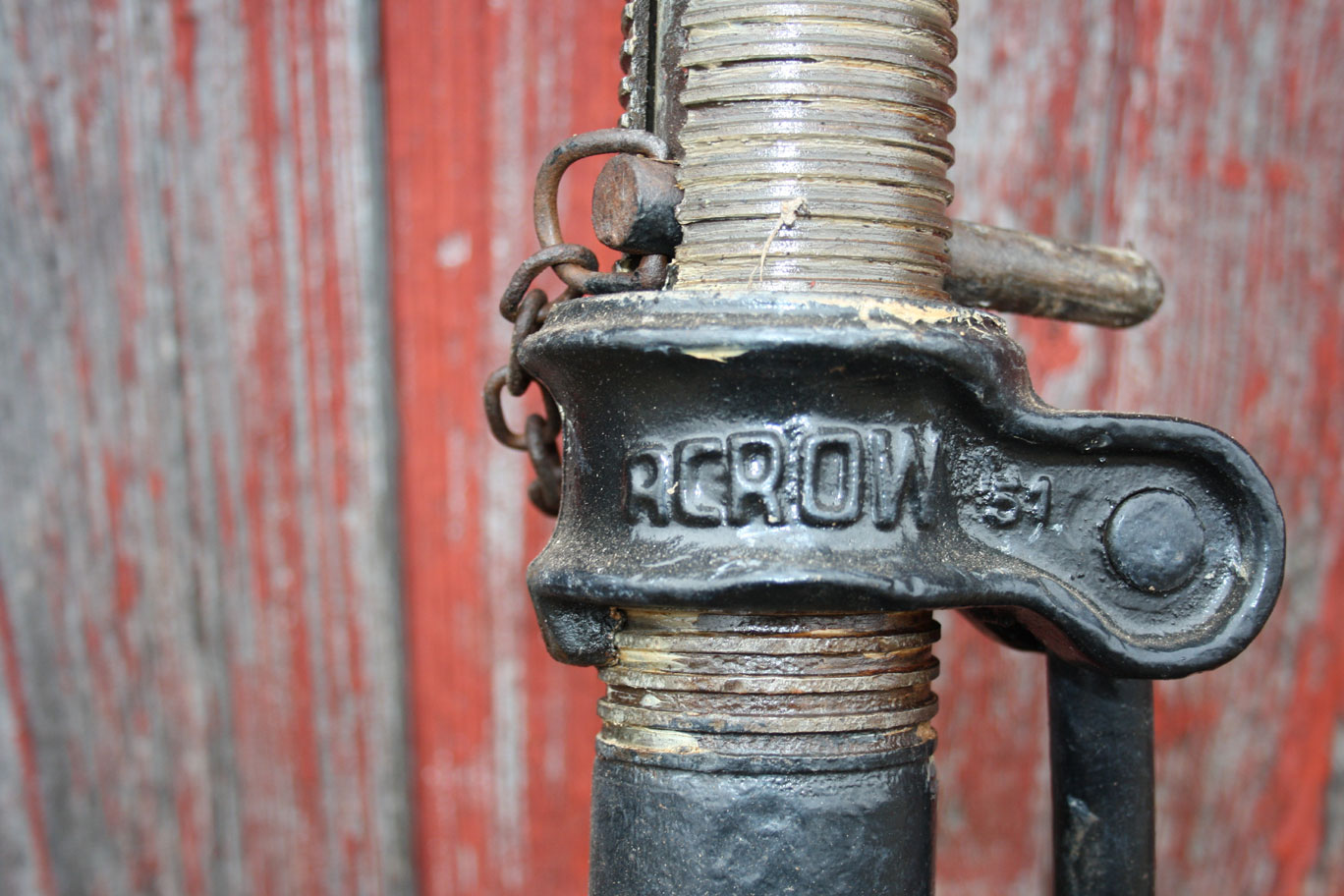 Progress is fine, but it's gone on for too long. Acrow post jack