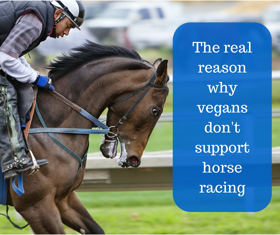 The real reason why vegans don't support horse racing