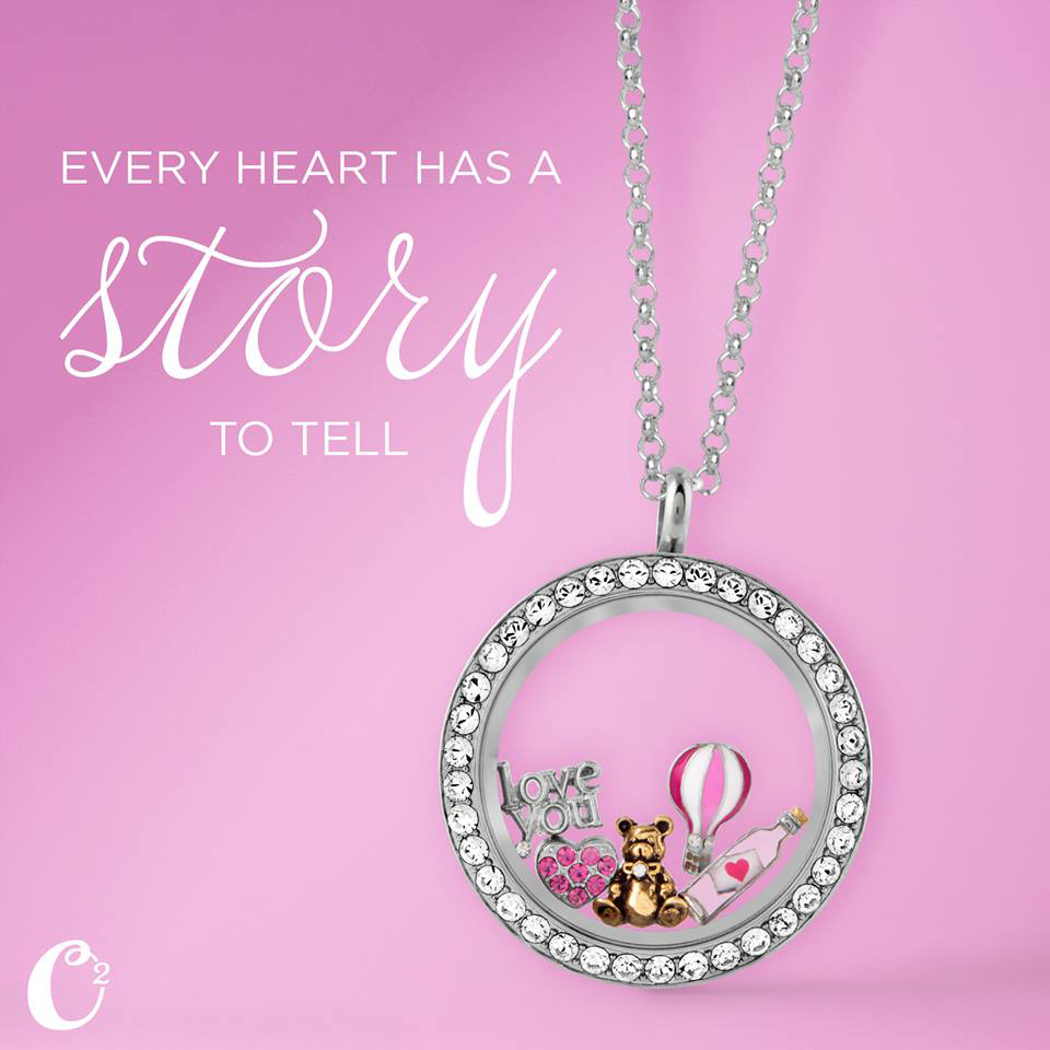 Every Heart Has a Story to Tell with Origami Owl - Come create your story at StoriedCharms.com