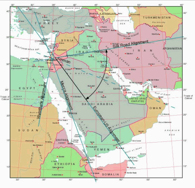 Guerre énergétique : Des Ley Lines et obélisques au centre énergétique du Monde…La Kaaba 000%2B111%2B222