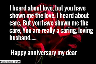 wedding anniversary message for my husband