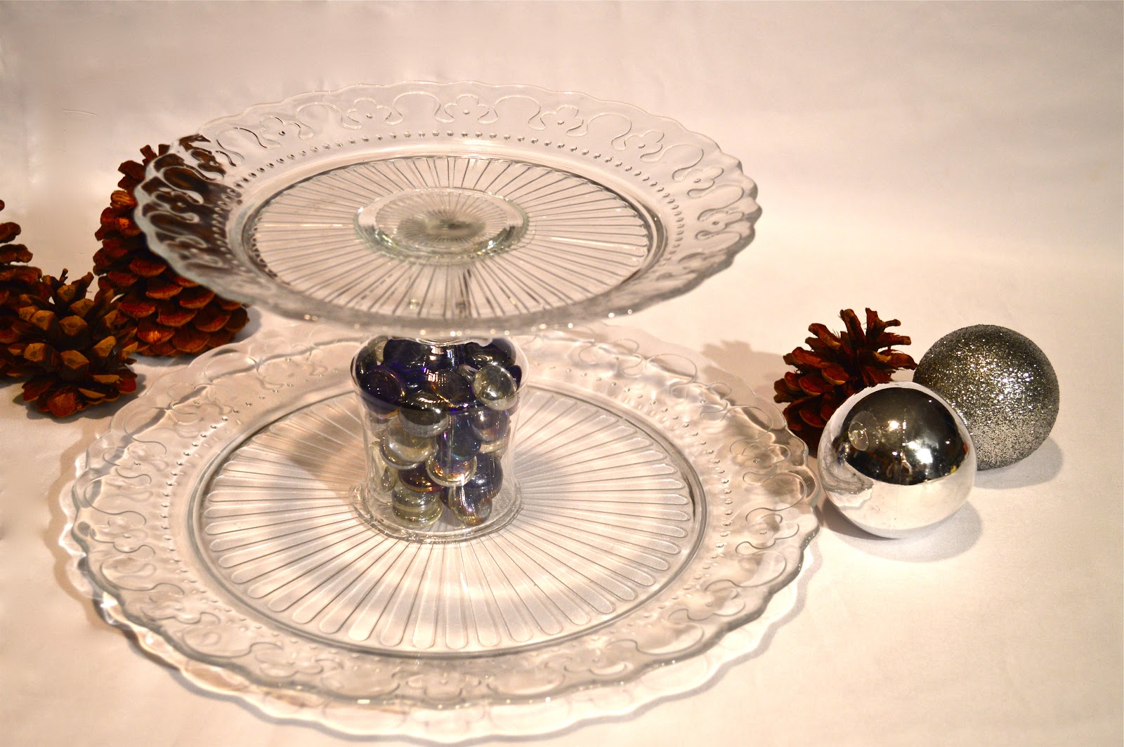 Wee Care Tiered Glass Plates