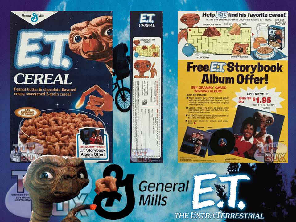 Breakfast Cereal Refrigerator Magnet 2x3 ET Extra Terrestrial E.T 